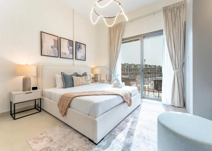 Community Views Studio Near Nad Al Sheba Gardens With Balcony, Mag 980, Mohammad Bin Rashid By Deluxe Holiday Homes